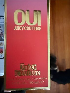 Juicy Couture OUI Perfume Box - Red & Gold